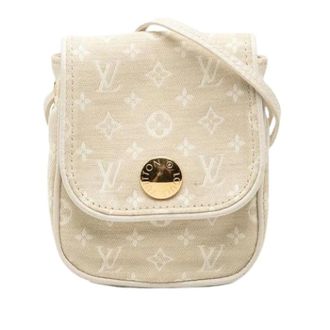 Louis Vuitton Pre-owned Pochette Schoudertas - Dames - Pre-owned - Beige - Maat: ONE Size Leer