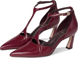 Naturalizer Ezlyn Womens Shoes Cranberry Red Leather : 7.5 M (B)