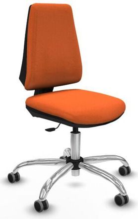 Piqueras y Crespo Piqueras Y Crespo - Elche Cp Bali Naranja Base Cromada Ruedas Engomadas 65mm