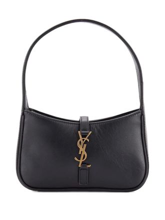 Saint Laurent Le 5 a 7 Hobo Leather Mini shoulder bag - Black
