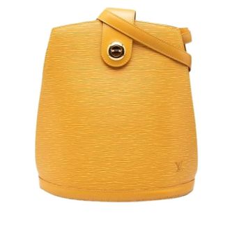 Louis Vuitton Pre-owned The Cluny Bucket Bag - Pre-owned - Mujer - Amarillo - ONE SIZE