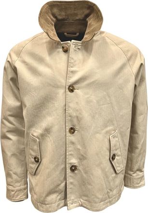 Baracuta Heren, Jassen, Beige, Maat: 3XL Katoen