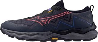 Mizuno (WMNS) Mizuno Wave Daichi 9 GORE-TEX Baritone Blue Calypso Coral J1GK255671