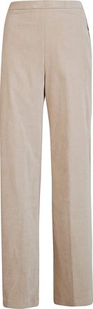 Forte_Forte Forte_Forte Double Velvet Regular Waist Pants