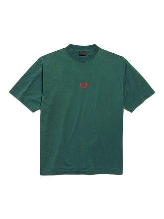 Balenciaga Laurel Medium Fit Jersey Classic T-Shirt