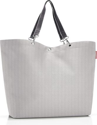 Reisenthel Shopper REISENTHEL Shopper XL 35 l, Damen, Gr. B/H/T: 68cm x 45,5cm x 20cm, grau (hellgrau), Polyester, Taschen Shopper