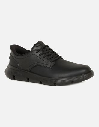 Skechers Mens Garza Duran Slip-In Trainers - Black - Size: 12