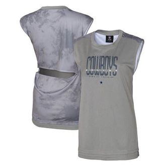 Outerstuff Womens Gray Dallas Cowboys No Sweat Tank Top at Nordstrom, Size Xx-Large