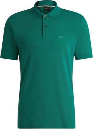 HUGO BOSS Polo - Heren - Polos - Groen - S - Tops