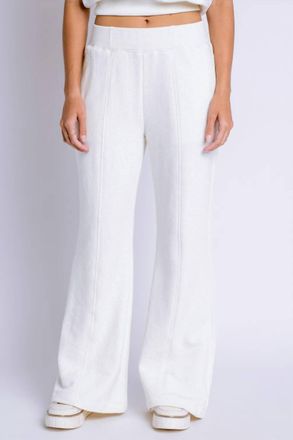 Nation Ltd Reece Wide Leg Pant In Porcelain