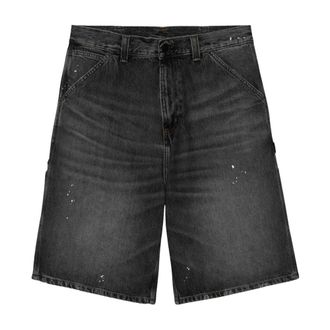 Carhartt Work in Progress Korte Broeken, Heren, Zwart, L, Katoen, OG Single Knee Short