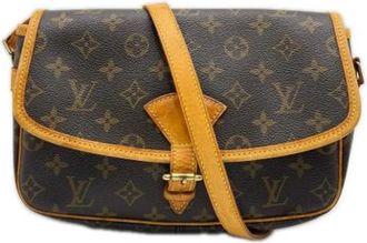 Louis Vuitton Pre-owned Monogram Schoudertas - Dames - Vintage Schoudertas - Bruin - ONE Size - Leer - Vintage