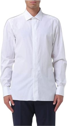 Ermenegildo Zegna Camicia Classica - - Shirts - Uomo - Bianco - 2XL