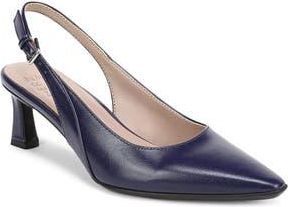 Naturalizer Tansy Slingback Pump in Blue Faux Leather at Nordstrom Rack, Size 6.5