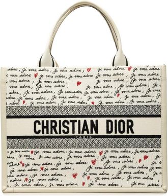 Dior Pre-owned Dior Medium Dioramour Je Vous Adore Book Tote Ladies PONPXT17FBCGY21B