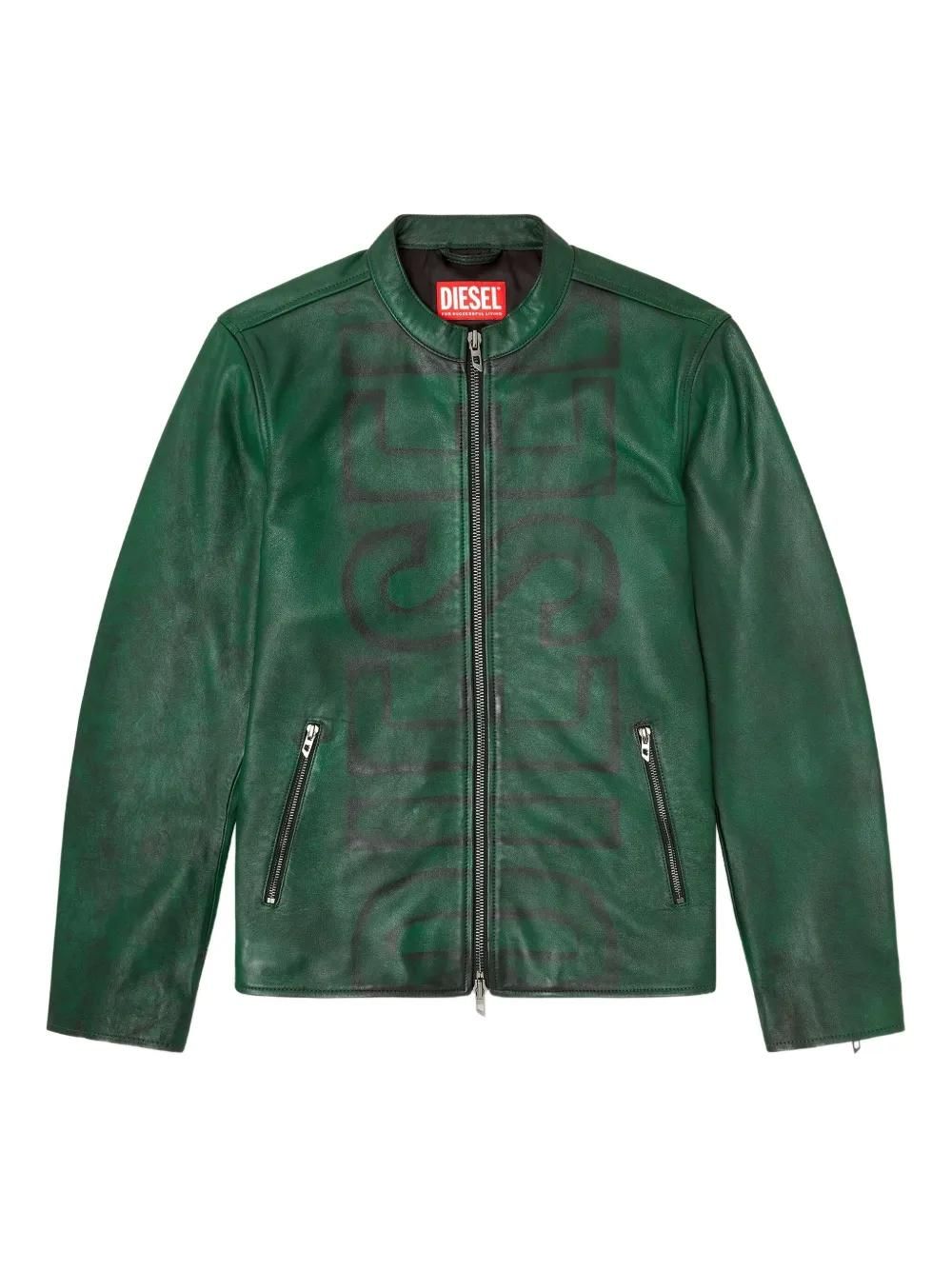 Giacche. Giubbotti Diesel in Poliestere Verde taglia M International - 55382723
