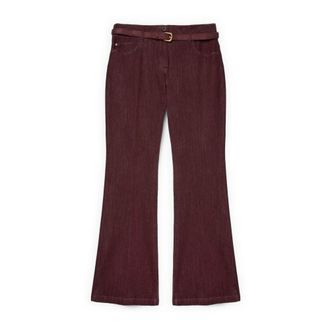 Fiorella Rubino Donna, Jeans, Rosso, 7Xl, new