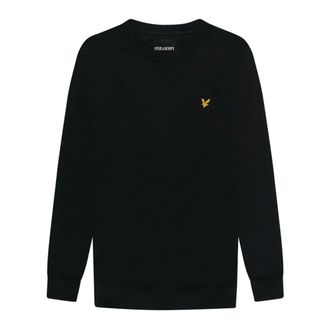 Lyle & Scott Sweatshirts, male, Black, Size: XL Crew Neck Sweatshirt