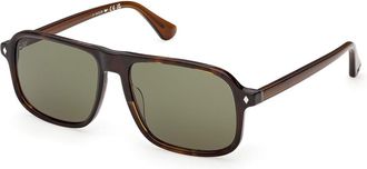 Web Eyewear WE0396 56N Mens Sunglasses Tortoiseshell Size 56