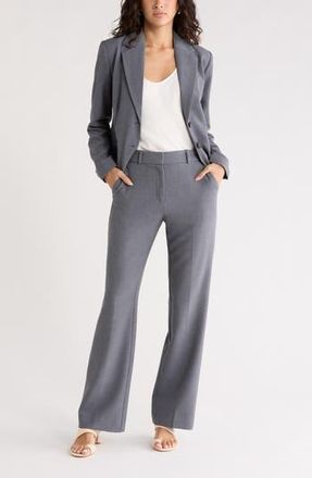Nordstrom Rack Bootcut Pants in Grey Deep Heather at Nordstrom Rack, Size 16 (Similar To 14W)