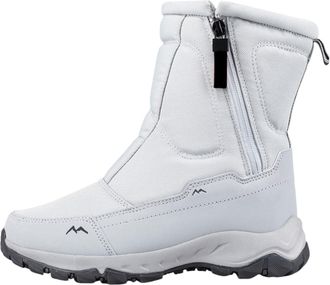 Generic Winter Boots Mens Snow Boots Winter Shoes Warm Lined Ankle Boots Non-Slip Zip Trekking Shoes Boots Men Outdoor Hiking Boots Lightweight Boots Slip On 