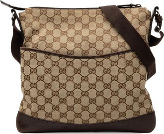 Gucci Pre-owned Gucci GG Canvas Crossbody Unisex 7CJUTGLROPRJMNIF