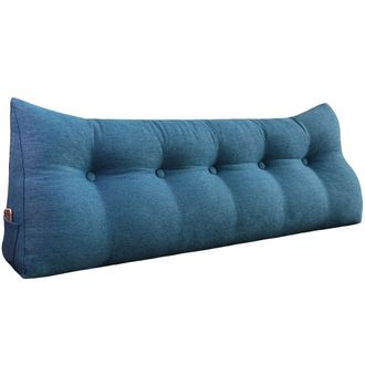 OEM Cuscino Da Lettura Triangolare - Blu Cuscino Da Lettura Triangolare - Blu 140 Cm