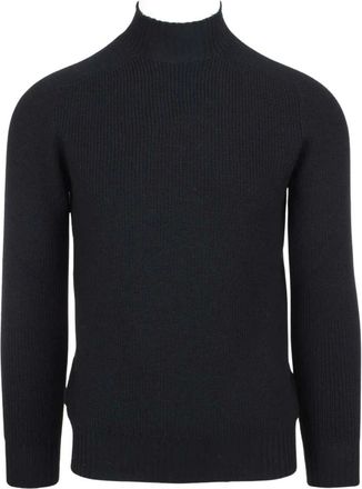 Gran Sasso Jersey de cuello alto Lupo - Knitwear - Hombre - Negro - XL