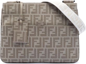 Fendi Pre-owned Fendi Zucca Coated Canvas Crossbody 7VA247-UZD 128-2384