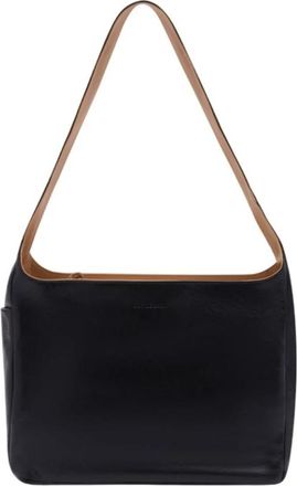 Our Legacy Grande Brick Bag - Dames - Schoudertassen - Zwart - ONE Size - Leer - Tassen