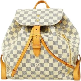 Louis Vuitton Pre-owned Vintage Rugzak - Dames - Vintage Rugzakken - Wit - ONE Size - Vintage