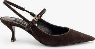 Dolce & Gabbana Decollet&egrave; in suede - DOLCE & GABBANA - gender_Woman