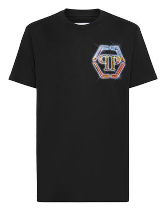 Philipp Plein T-Shirt Ronde Hals Hexagon