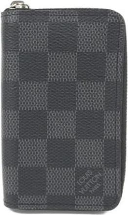 Louis Vuitton Pre-owned Portemonnee / Muntzakje - Heren - Vintage Accessoires - Grijs - ONE Size - Vintage