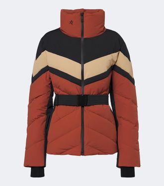 Perfect Moment JG belted down ski jacket