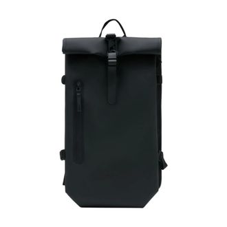 Rains Rolltop Large W3 Backpack - unisex - Rains - Backpacks - Black - ONE SIZE - Bags
