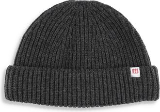 Topo Designs Global Beanie Gray