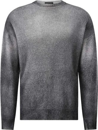 Roberto Collina Uomo, Maglie, Grigio, M, new