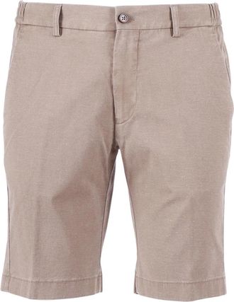 Berwich Ber Muda Elax-GD Shorts - Heren - Korte Broeken - Beige - 3XL - Katoen - Korte Broeken
