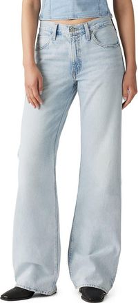 Levi's 94 Mid Rise Baggy Bootcut Jeans in Abraided Art at Nordstrom Rack, Size 24 X 31