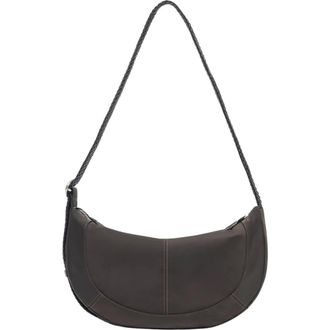 Oryany Braid Faux Leather Crossbody Bag in Smoky Brown at Nordstrom Rack