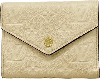 Louis Vuitton Cream Wallet (Tri-Fold) (Pre-Owned)