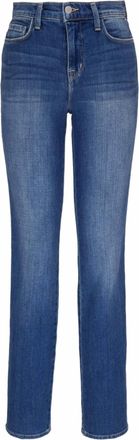 L'agence Womens Dean Mid Rise Slim Straight Jean In Sequoia