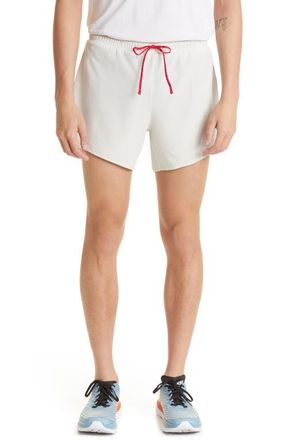 District Vision Spino Performance Shorts in Limestone at Nordstrom, Size Medium