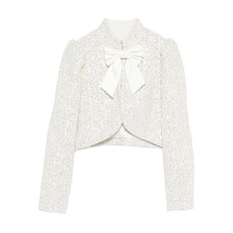 Alice & Olivia Alice + Olivia, Blouses, female, White, Size: XS Alice + Olivia Jackets White