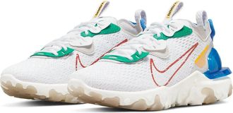 Nike React Vision DV3500-100 Sneakers Mens US 7.5 White Low Top Running Shoes
