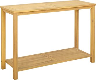 vidaXL Mesa Consola De Jard&iacute;n Acacia Clara 110 X 40 X 75 Cm Vidaxl
