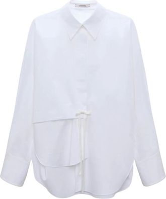 Dorothee Schumacher Poplin Power Blusa - Blouses & Shirts - Mujer - Blanco - L