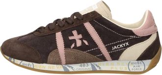 Premiata Jacky 25 - Dames - Sneakers - Bruin - 38 EU - Su&egrave;de - Schoenen