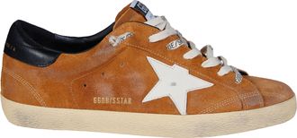 Golden Goose Super Star Vintage Distressed Low-Top Sneakers